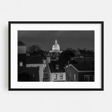 Annapolis Maryland Photography Black White Cityscape Art Print/Poster
