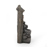 Annecy Outdoor Tier Bucket Fountain Outdoor 3 by Christopher Knight Home