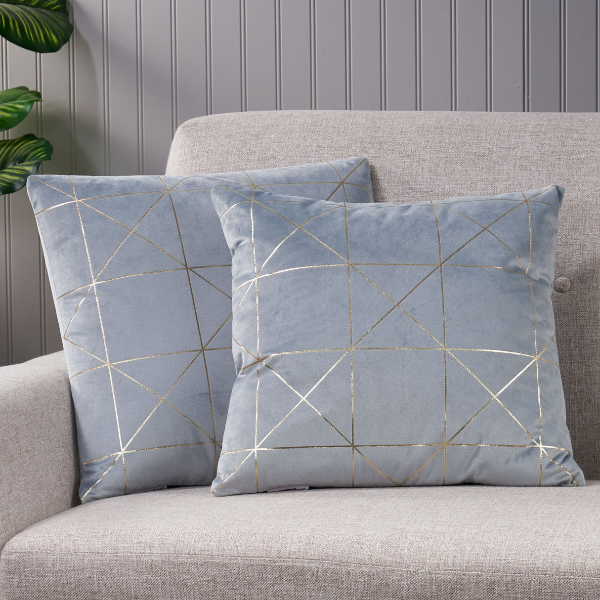 Annen Modern Fabric Square Pillow Cover by Christopher Knight Home