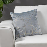 Annen Modern Fabric Square Pillow Cover by Christopher Knight Home