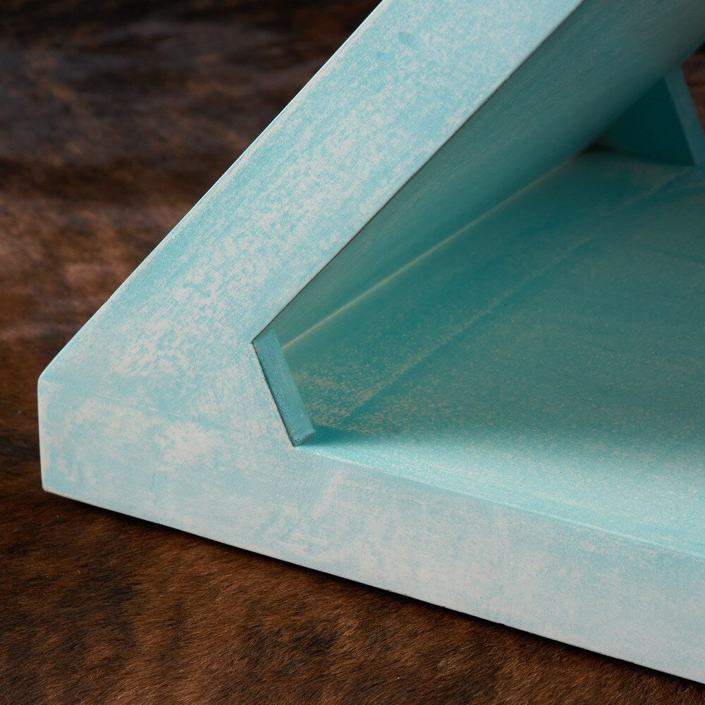 Annette Mango Wood Z-Shaped End Table by Christopher Knight Home