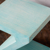 Annette Mango Wood Z-Shaped End Table by Christopher Knight Home