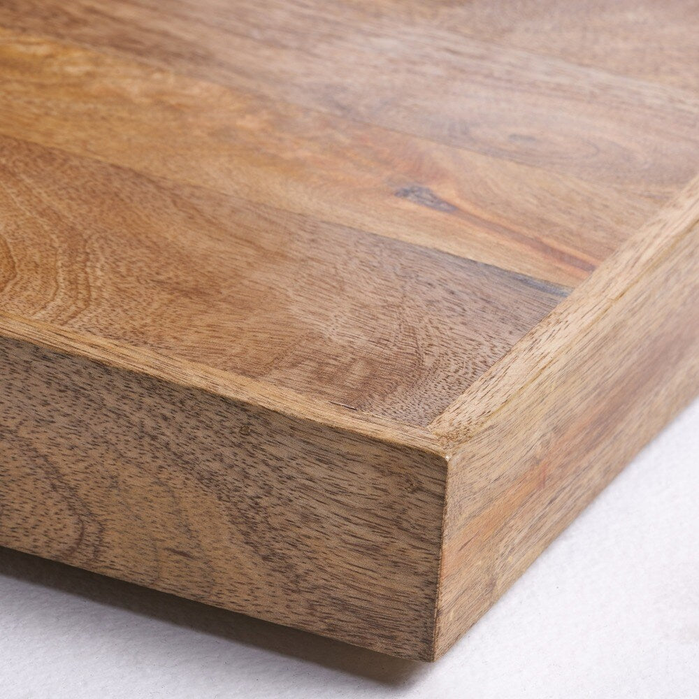 Annette Mango Wood Z-Shaped End Table by Christopher Knight Home