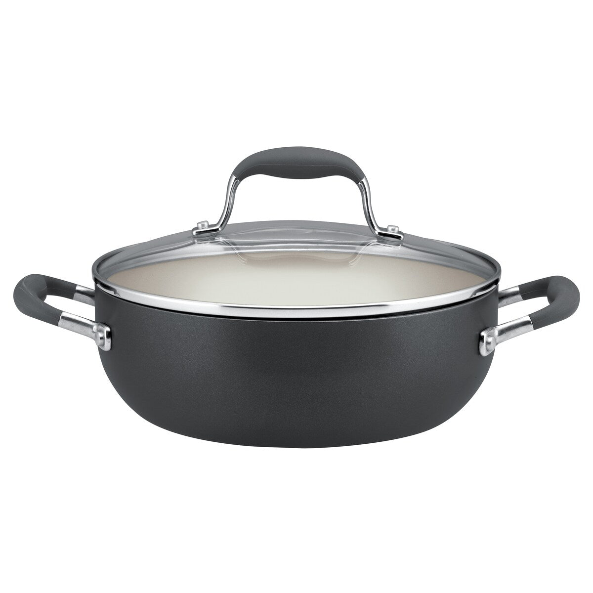 Anolon Advanced Pewter Nonstick 3.5qt Covered Chef's Casserole