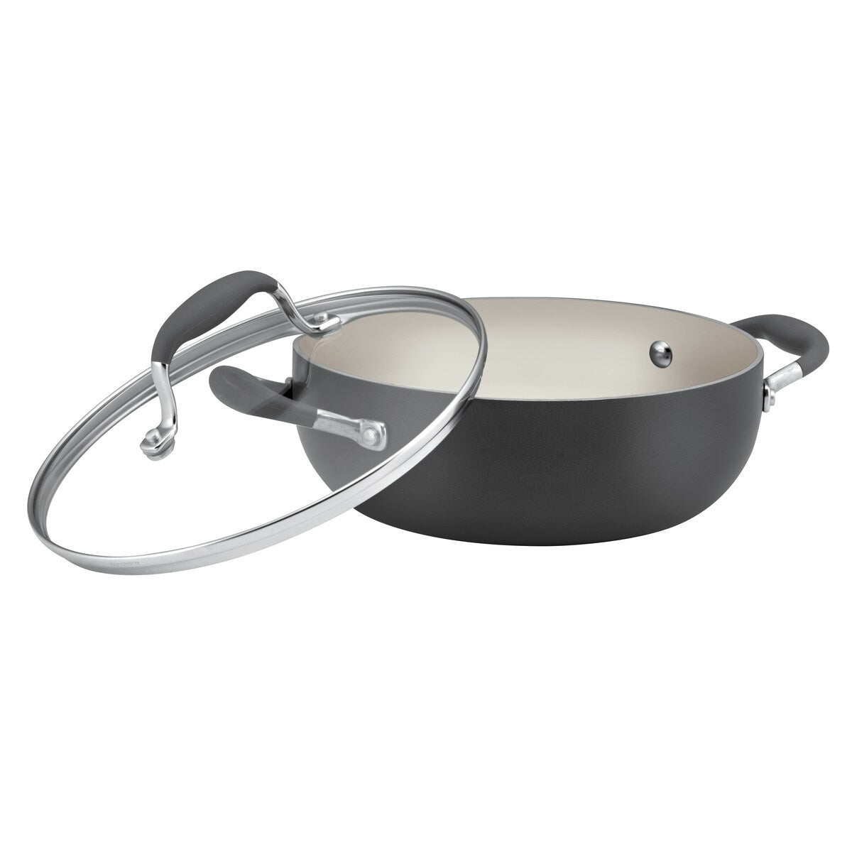 Anolon Advanced Pewter Nonstick 3.5qt Covered Chef's Casserole