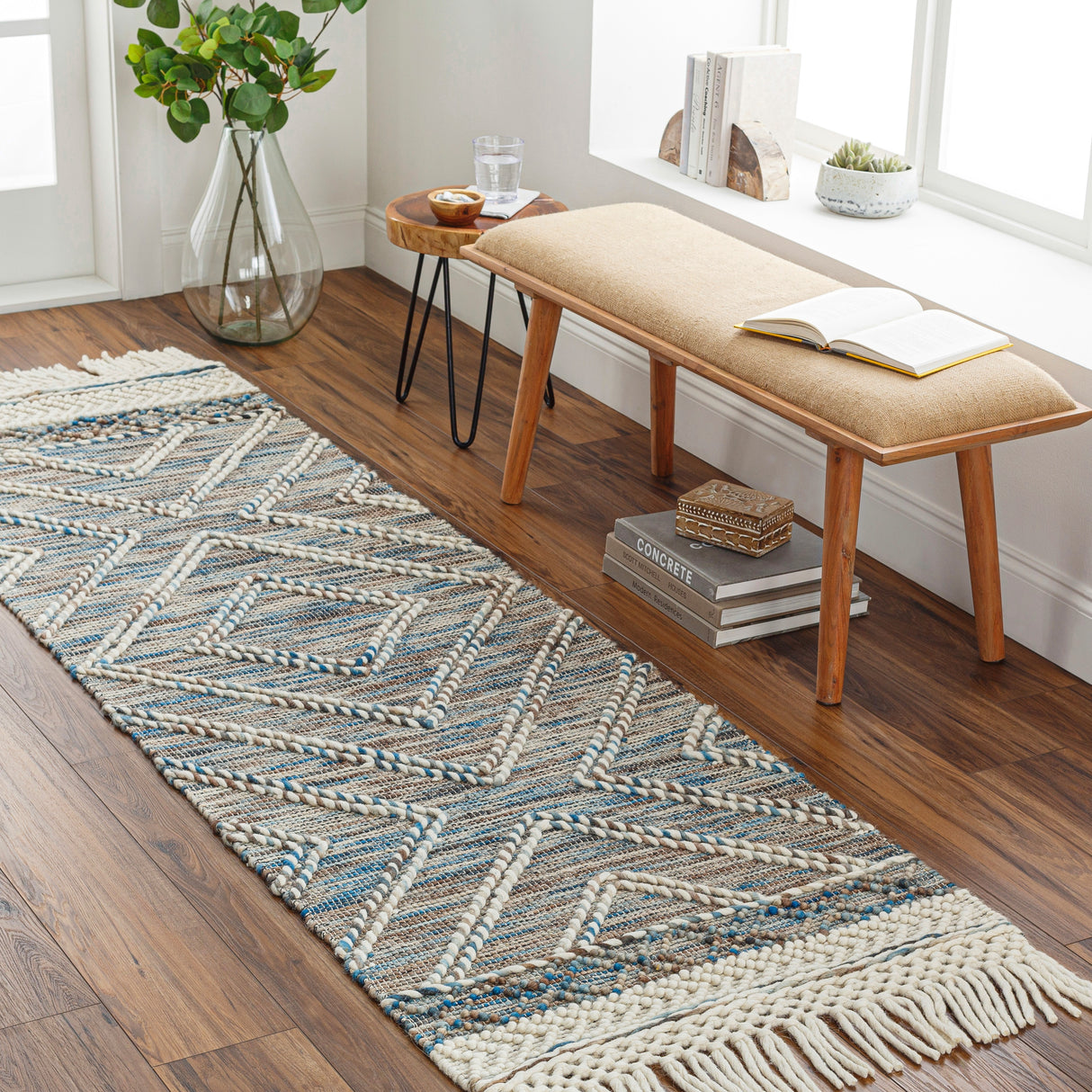 Artistic Weavers Ansh Handmade Farmhouse Cottage Area Rug