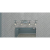 Ansley 4-Light Polished Chrome Bath Light