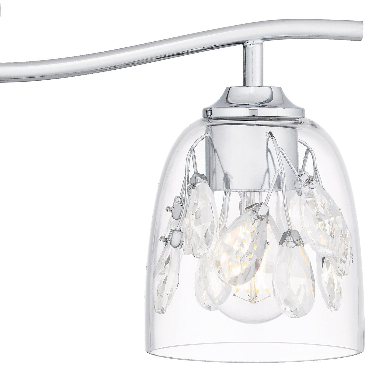 Ansley 4-Light Polished Chrome Bath Light