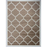 Antep Rugs Zeugma Collection 291 Trellis Area Rug Cream