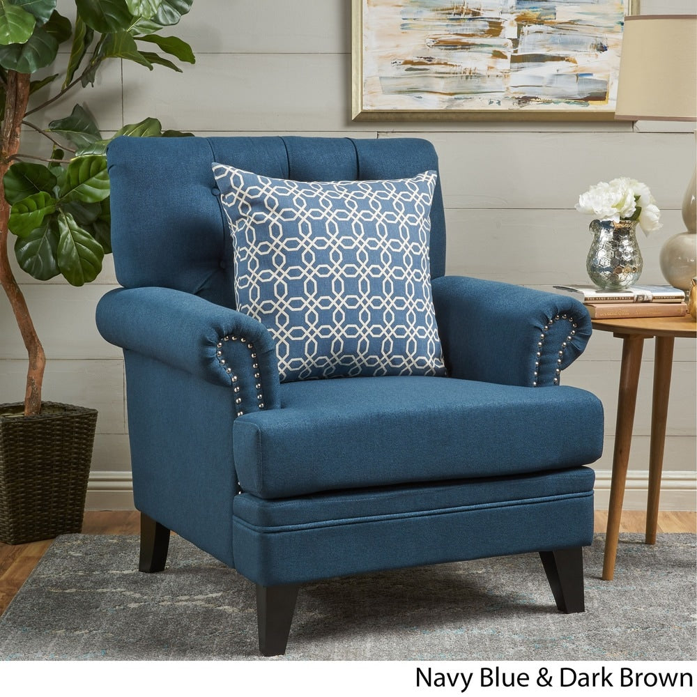 Anthea Fabric Club Chair by Christopher Knight Home