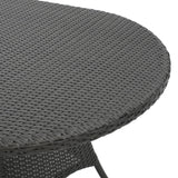 Anthony Outdoor 7-piece Wicker Dining Set with Cushions by Christopher Knight Home