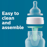 Anti-Colic Baby Bottle with AirFree Vent 4oz 3 Pack
