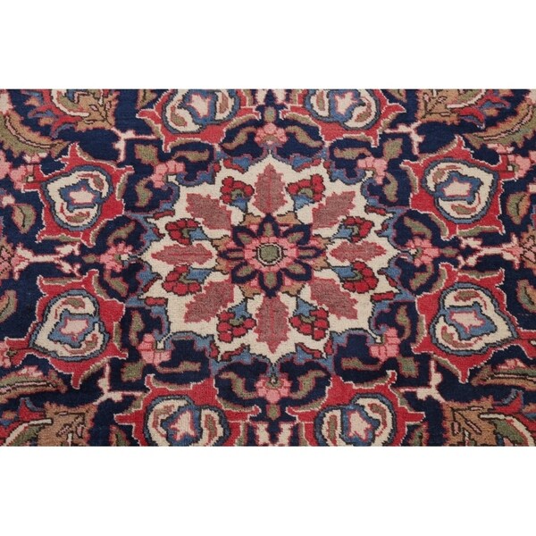 Antique Bakhtiari Floral Handmade Wool Persian Large Area Rug - 14'4" x 11'6"