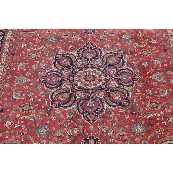 Antique Bakhtiari Floral Handmade Wool Persian Large Area Rug - 14'4" x 11'6"
