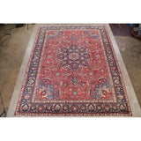 Antique Bakhtiari Floral Handmade Wool Persian Large Area Rug - 14'4" x 11'6"