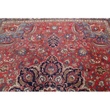 Antique Bakhtiari Floral Handmade Wool Persian Large Area Rug - 14'4" x 11'6"