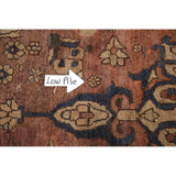 Antique Bakhtiari Persian Wool Hand-Knotted Oriental Area Rug - 6'5" x 4'2"