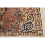 Antique Bakhtiari Persian Wool Hand-Knotted Oriental Area Rug - 6'5" x 4'2"