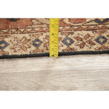 Antique Bakhtiari Persian Wool Hand-Knotted Oriental Area Rug - 6'5" x 4'2"