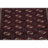 Antique Balouch Geometric Hand Knotted Wool Persian Area Rug - 12'4" x 8'1"