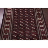 Antique Balouch Geometric Hand Knotted Wool Persian Area Rug - 12'4" x 8'1"
