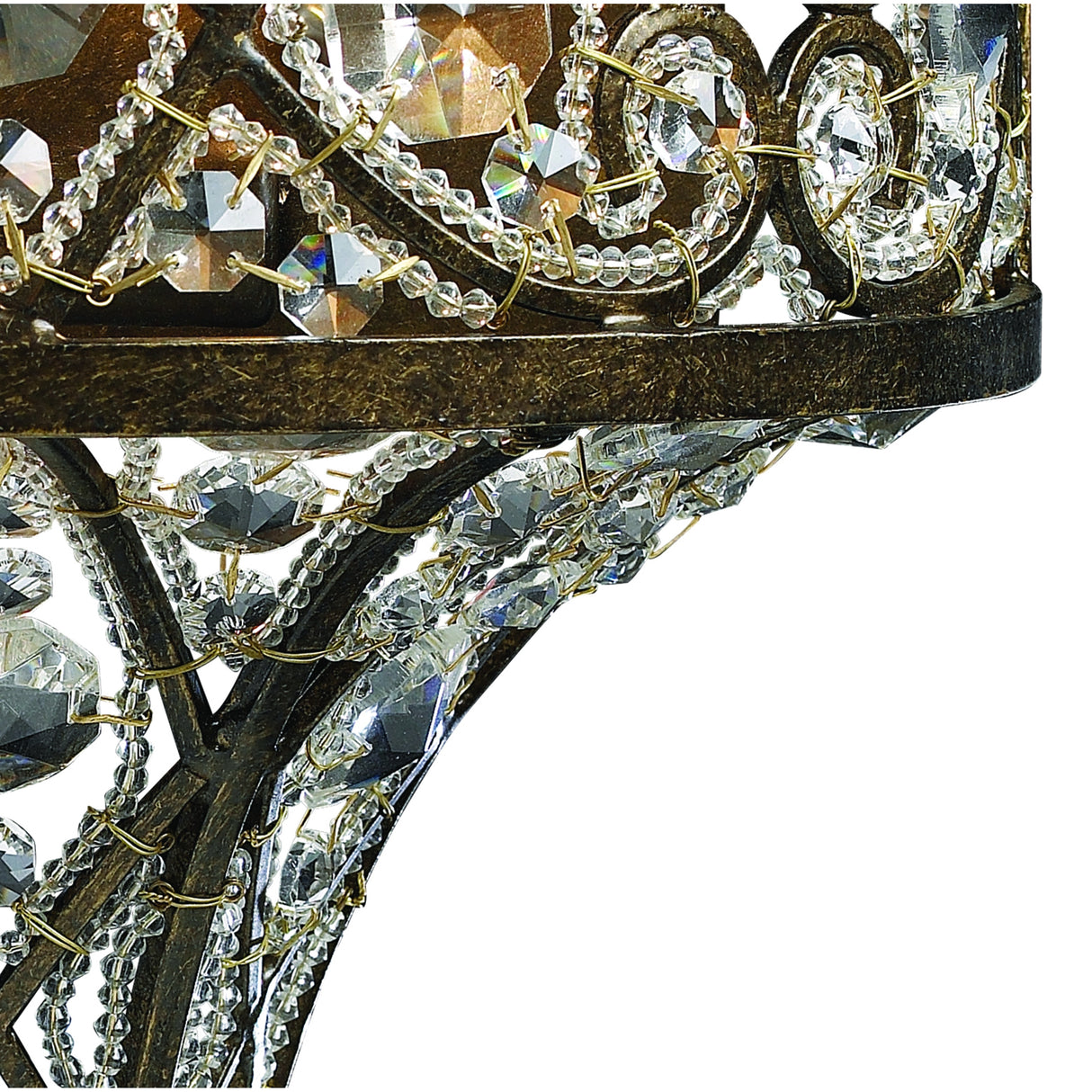 Antique Bronze Amherst 2-Light Sconce
