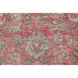 Antique Distressed Floral Tabriz Persian Area Rug Wool Hand-knotted - 9'9" x 13'1"
