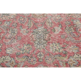 Antique Distressed Floral Tabriz Persian Area Rug Wool Hand-knotted - 9'9" x 13'1"
