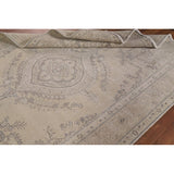 Antique Distressed Tabriz Persian Area Rug Hand-knotted Wool Carpet - 6'7" x 9'8"