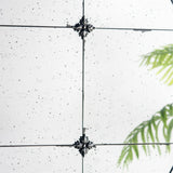 Antique Glass Panel Mirror