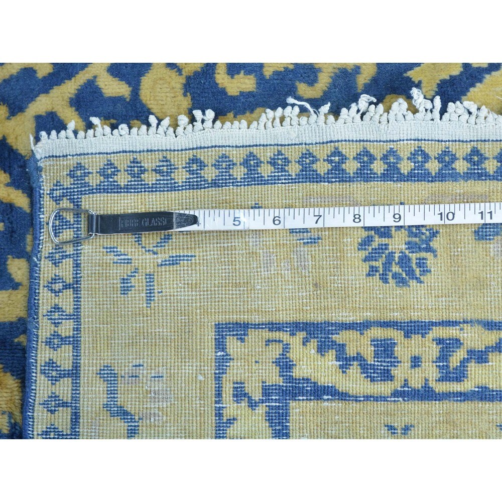 Antique Laristan Cypress Tree Design Oversize Rug