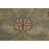 Antique Look Vegetable Dye Floral Oushak Turkish Oriental Rug Handmade - 2' 10" x 11' 10" Runner