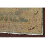 Antique Look Vegetable Dye Floral Oushak Turkish Oriental Rug Handmade - 2' 10" x 11' 10" Runner