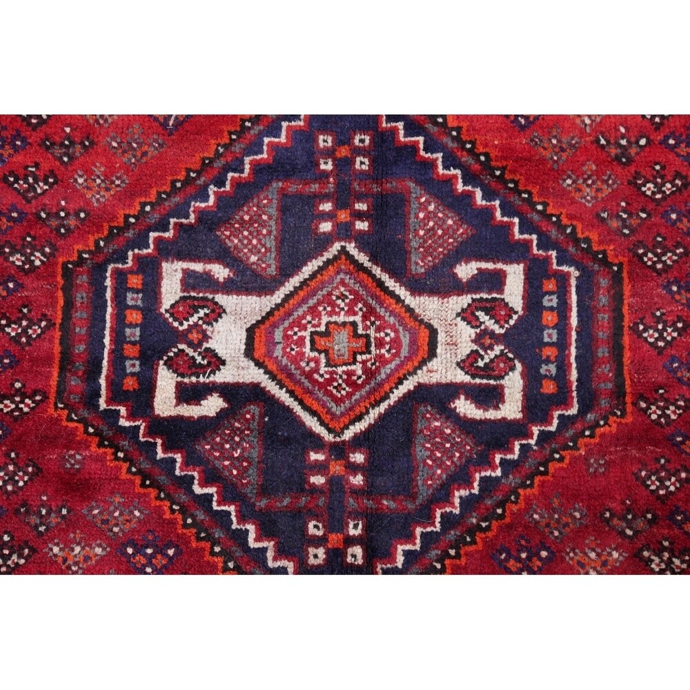 Antique Lori Tribal Hand-Knotted Wool Persian Area Rug - 10'0" x 6'10"