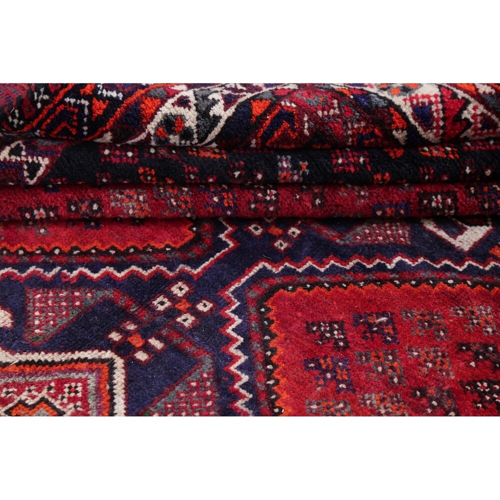 Antique Lori Tribal Hand-Knotted Wool Persian Area Rug - 10'0" x 6'10"