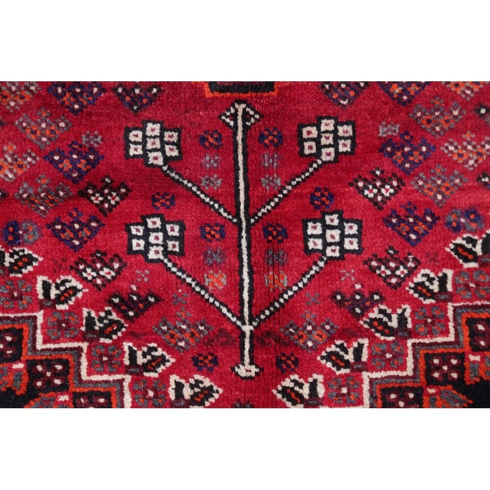 Antique Lori Tribal Hand-Knotted Wool Persian Area Rug - 10'0" x 6'10"