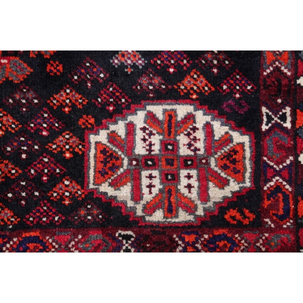 Antique Lori Tribal Hand-Knotted Wool Persian Area Rug - 10'0" x 6'10"