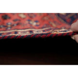 Antique Lori Tribal Geometric Handmade Wool Persian Oriental Area Rug - 6'8" x 3'8"