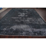 Antique Over-dye Distressed Kerman Persian Area Rug Wool Hand-knotted - 9'7" x 13'2"