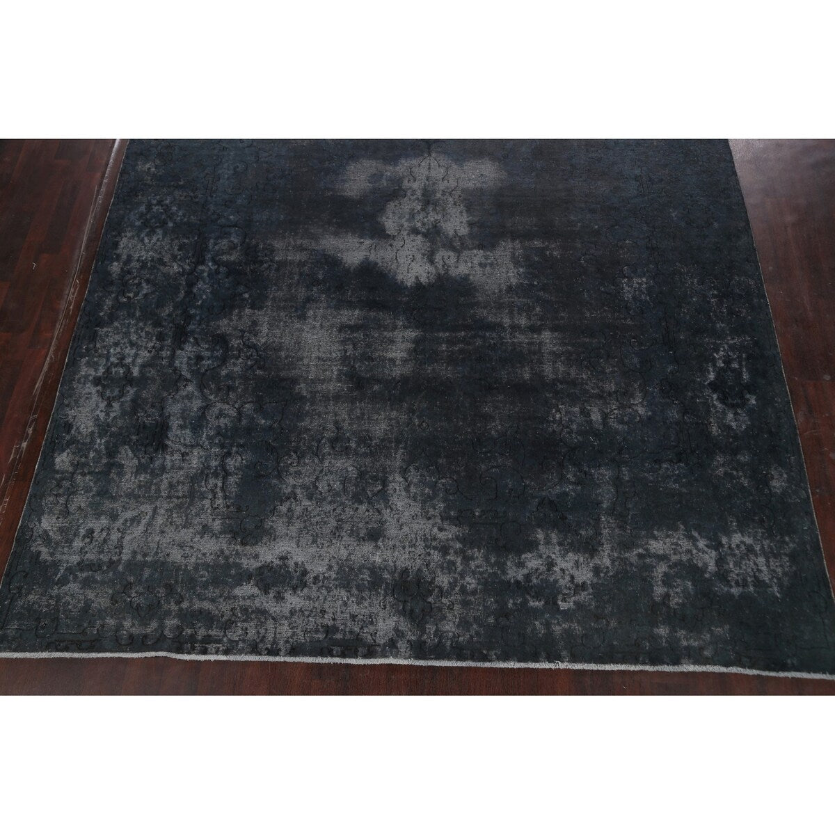 Antique Over-dye Distressed Kerman Persian Area Rug Wool Hand-knotted - 9'7" x 13'2"