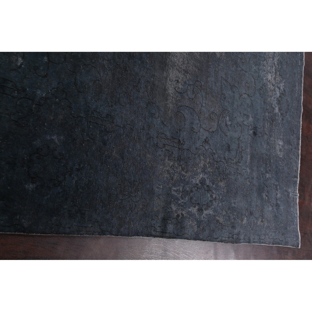 Antique Over-dye Distressed Kerman Persian Area Rug Wool Hand-knotted - 9'7" x 13'2"