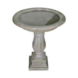 Antique Pedestal Bird Bath, Concrete Bird Baths for Garden Yard Decor
