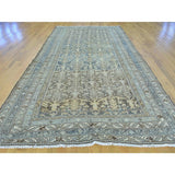 Antique Persian Bakhtiar Handmade Gallery Size Rug - Multi