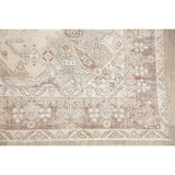 Antique Tabriz Oriental Hand Knotted Persian Muted Distressed Area Rug - 12'4" x 8'10"