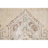 Antique Tabriz Oriental Hand Knotted Persian Muted Distressed Area Rug - 12'4" x 8'10"