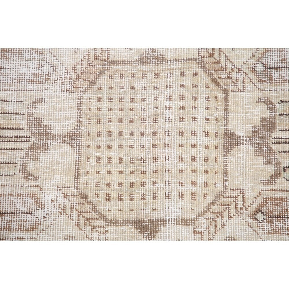Antique Tabriz Oriental Hand Knotted Persian Muted Distressed Area Rug - 12'4" x 8'10"