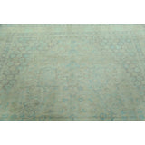 Antique Vegetable Dye Sultanabad Persian Area Rug Handmade Carpet - 8'0" x 9'3"