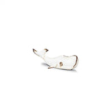 Antique White Whale Figurine
