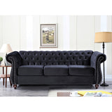 Antoinette Chesterfield 2-Piece Set- Sofa & Loveseat