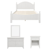 Antoinne 4-Piece White Bedroom Sets